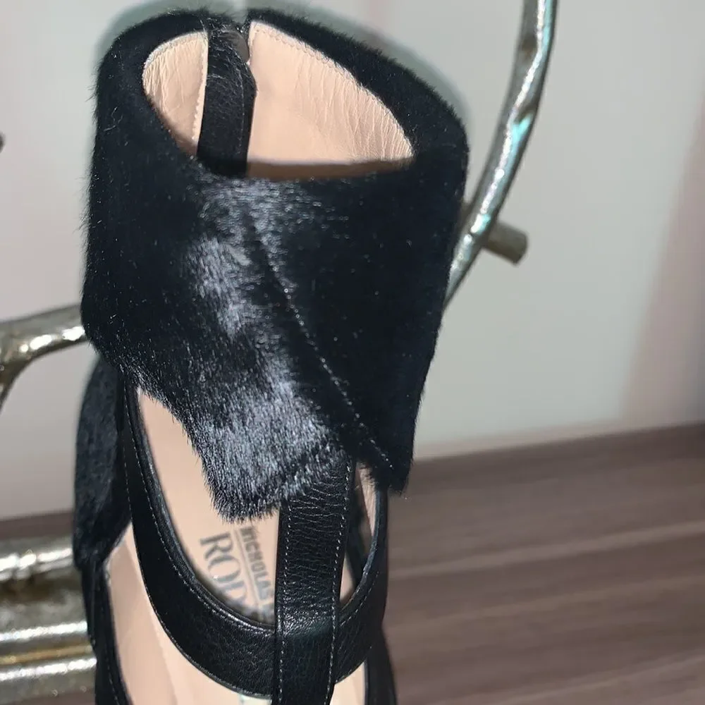 Nicholas Kirkwood x Rodarte platform booties shoes